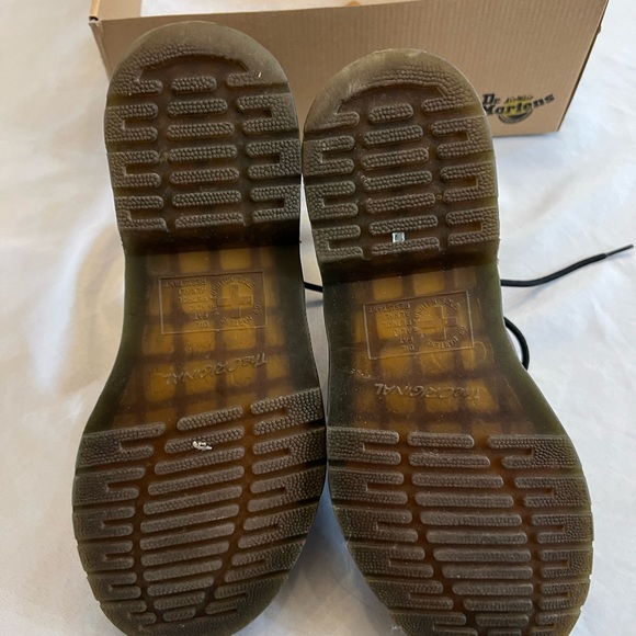 DR. MARTENS 1460 Leather Cherry Red Rouge Lace Up Boots, Women’s Size 9 - Picture 9 of 9